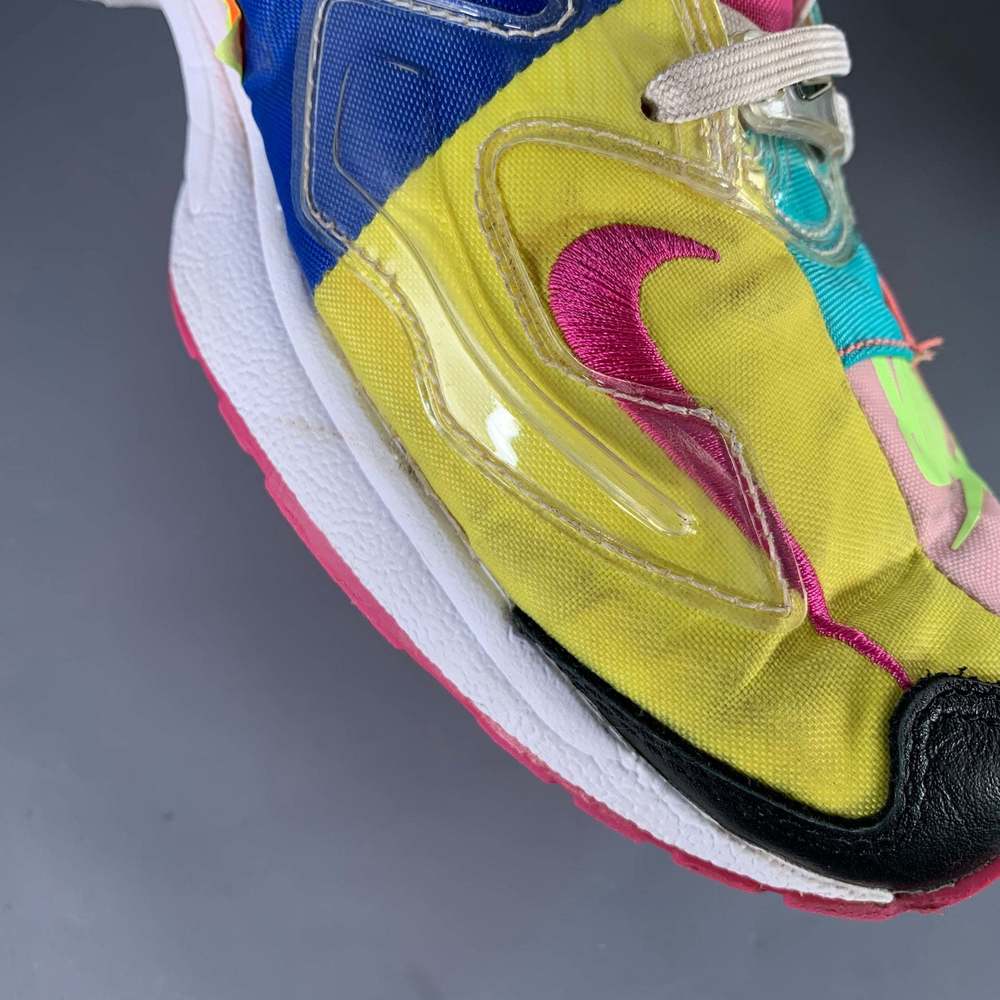 NIKE Air Max 2 Light Multi Color Color Block Nylon Sneakers - Picture 10 of 11
